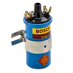 Bosch - 12 Volt Ignition Coil for Moto Guzzi 3.3 ohm - Blue Bosch Part ...